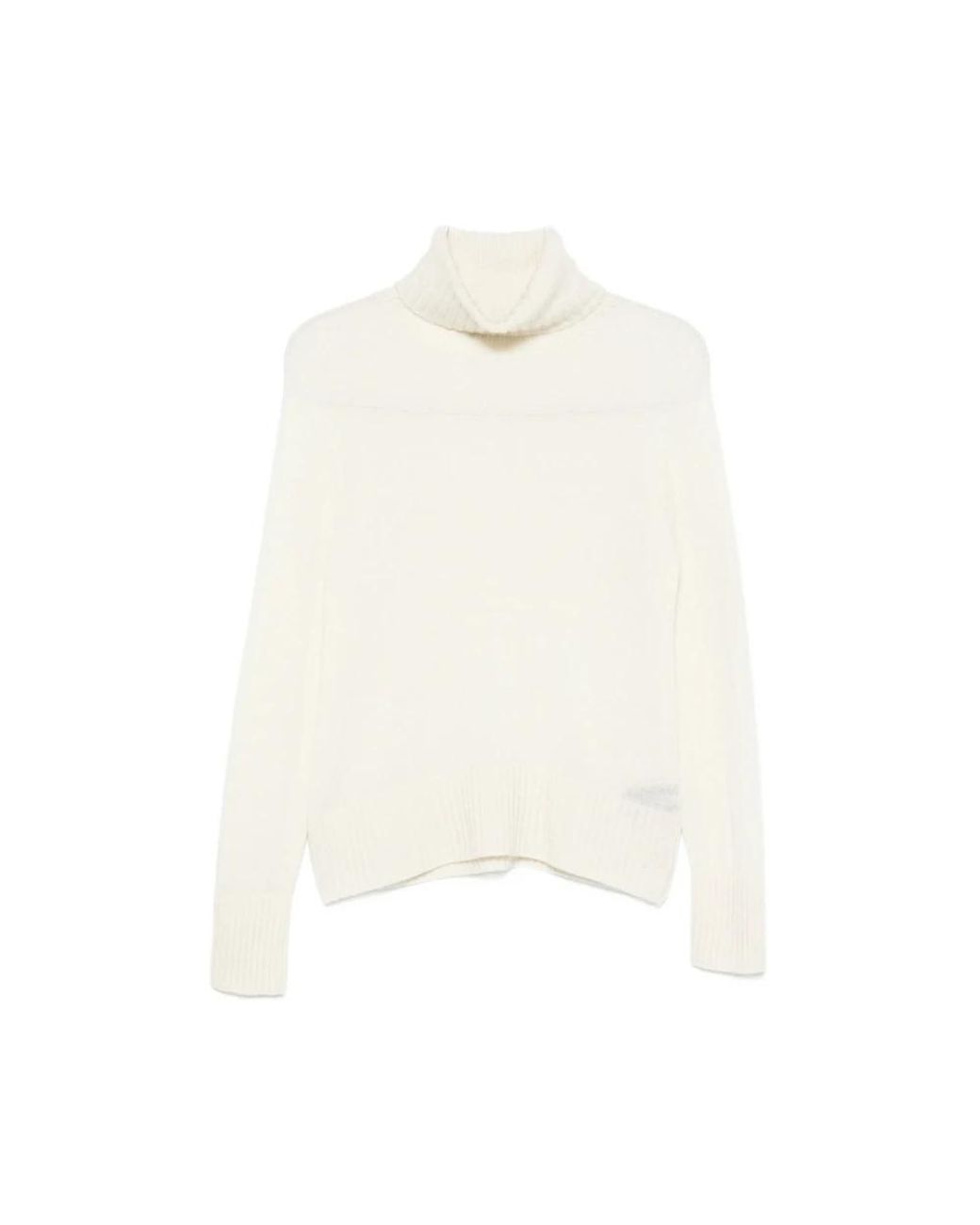 Aragona White Cashmere Knitwear