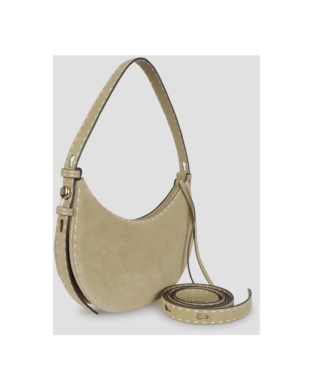 Tory Burch Gray Shoulder Bags