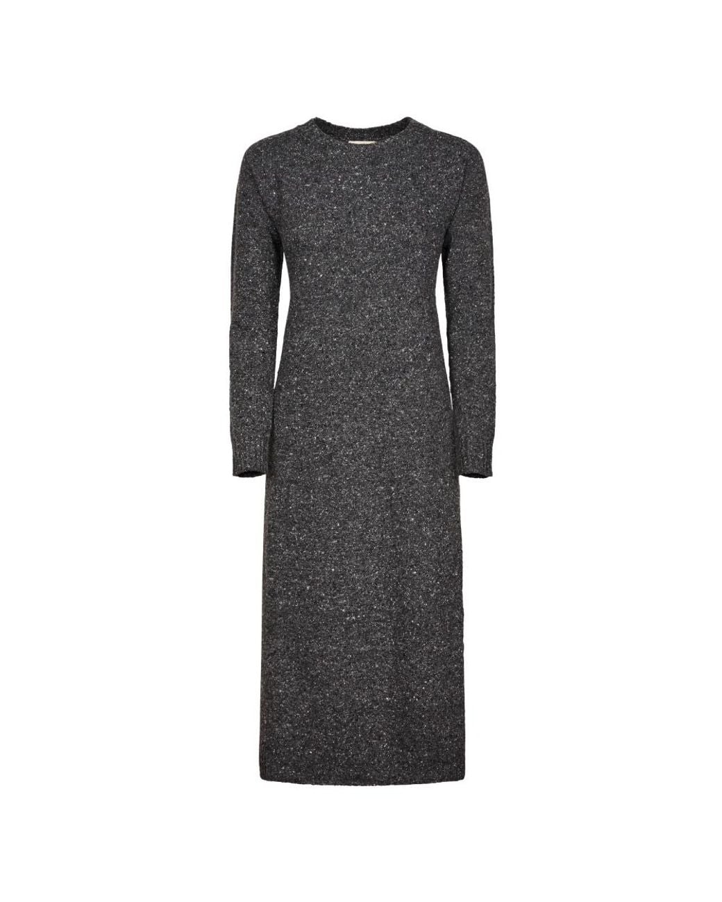 Max Mara Gray Knitted Dresses