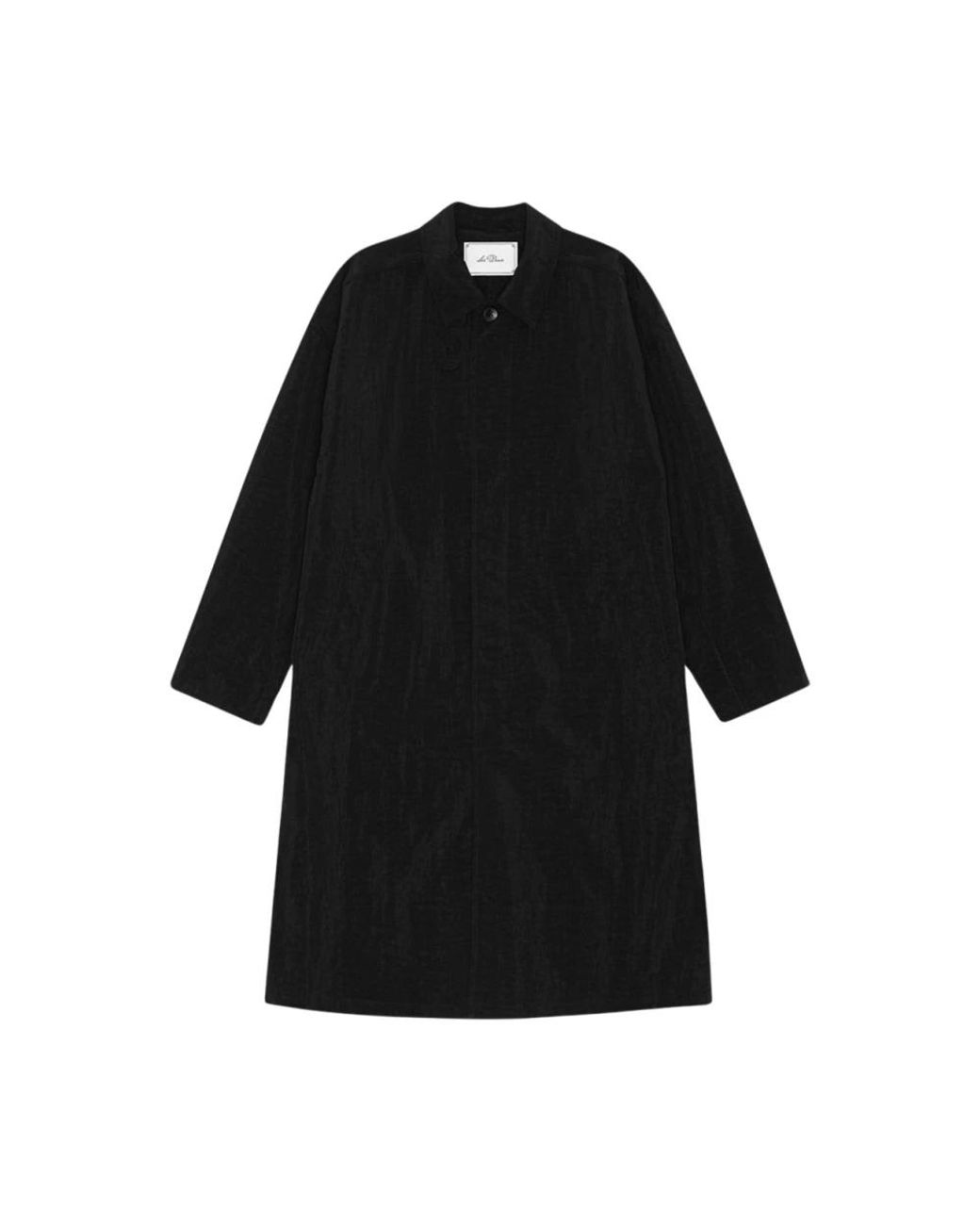 Les Deux Black Single-Breasted Coats for men