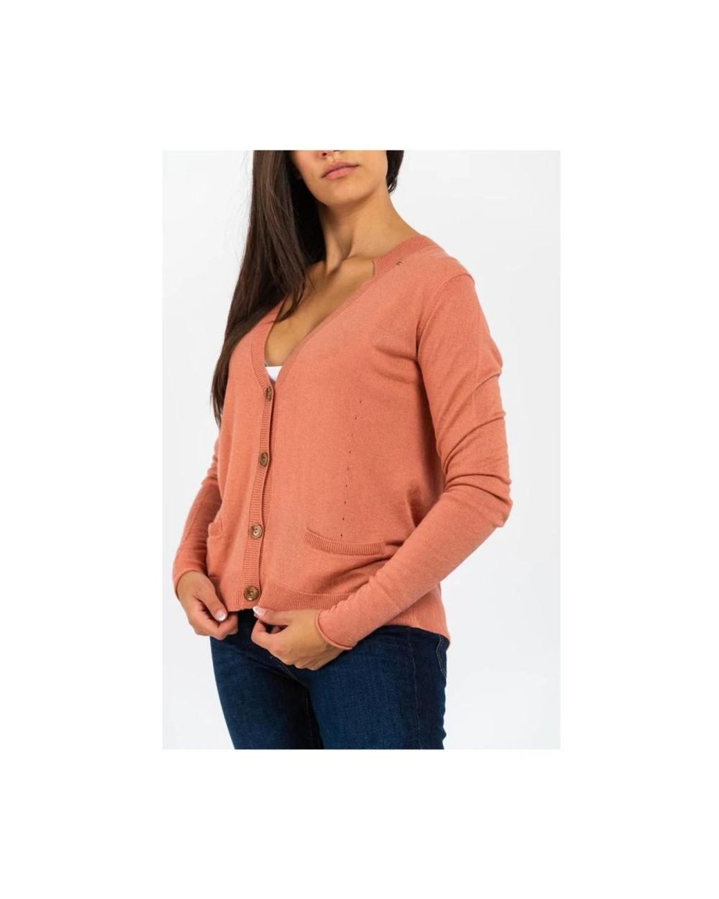 Gas Orange Cardigans