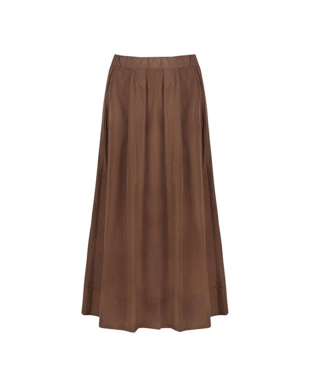 Alpha Studio Rokken ,Bruin ,Midi Rok in het Brown