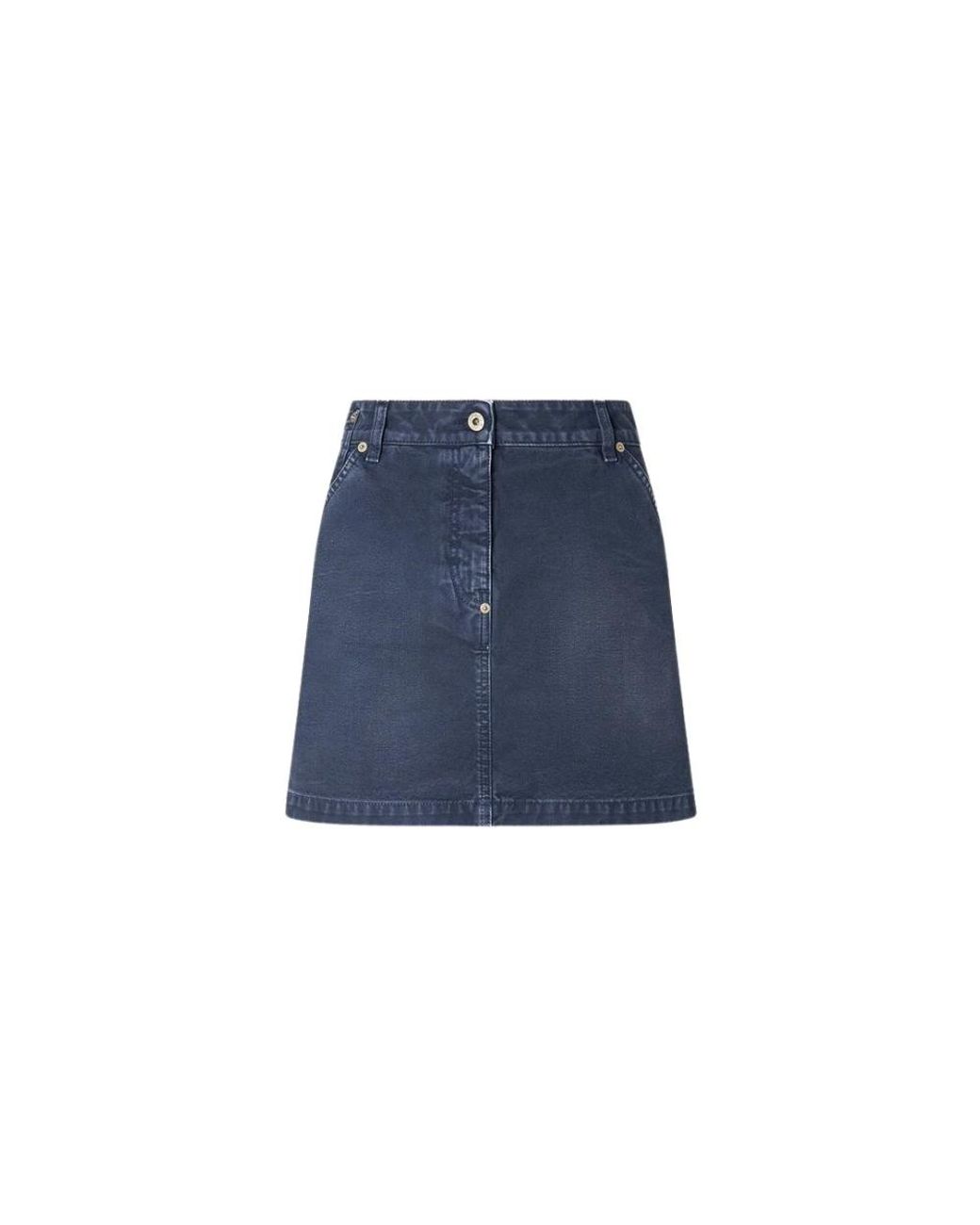 Halfboy A-Lijn Denim Rok in het Blue