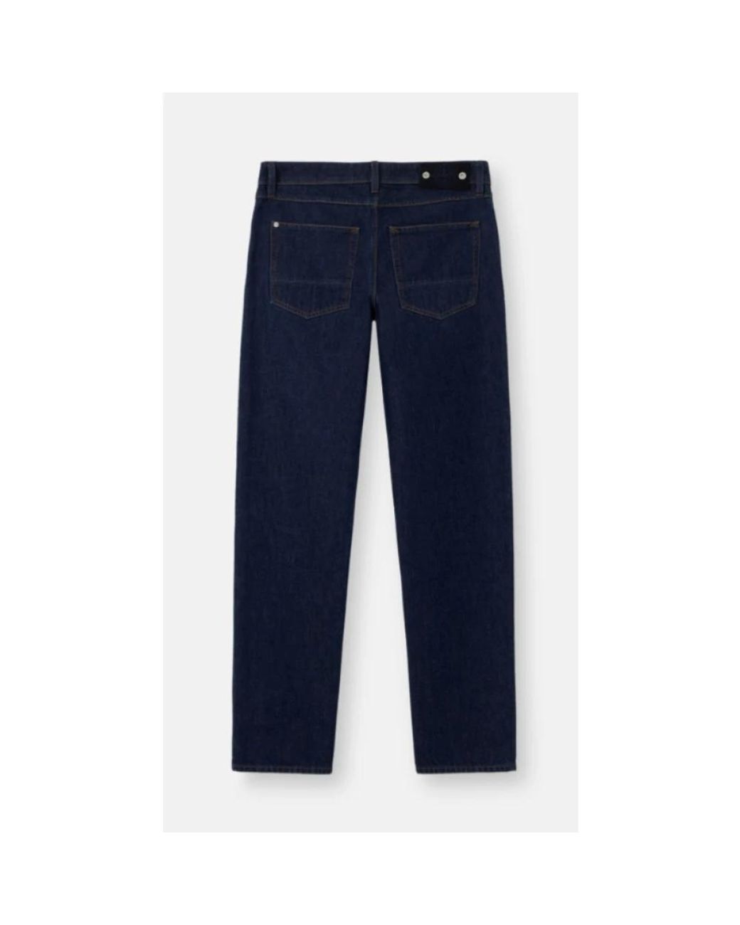 Stone Island Blue Straight Fit Jeans for men