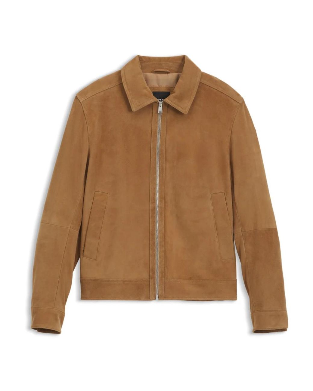 Boss Brown Leather Jackets for men