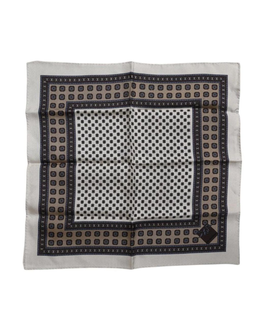 Dolce & Gabbana Metallic Silk Scarves for men