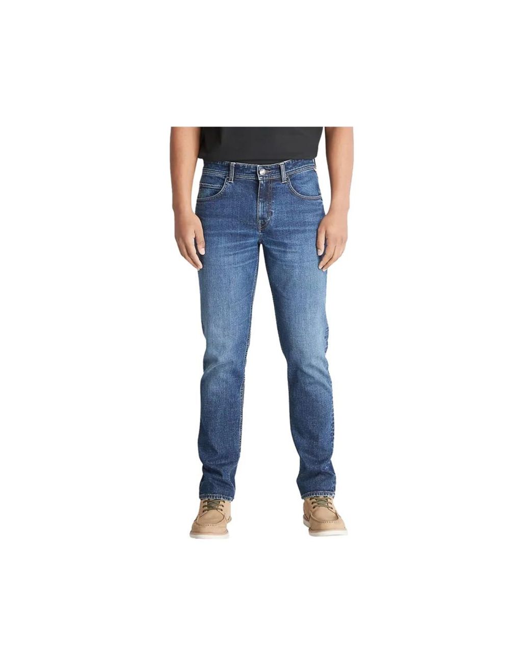 Timberland Blue Slim Fit Jeans for men
