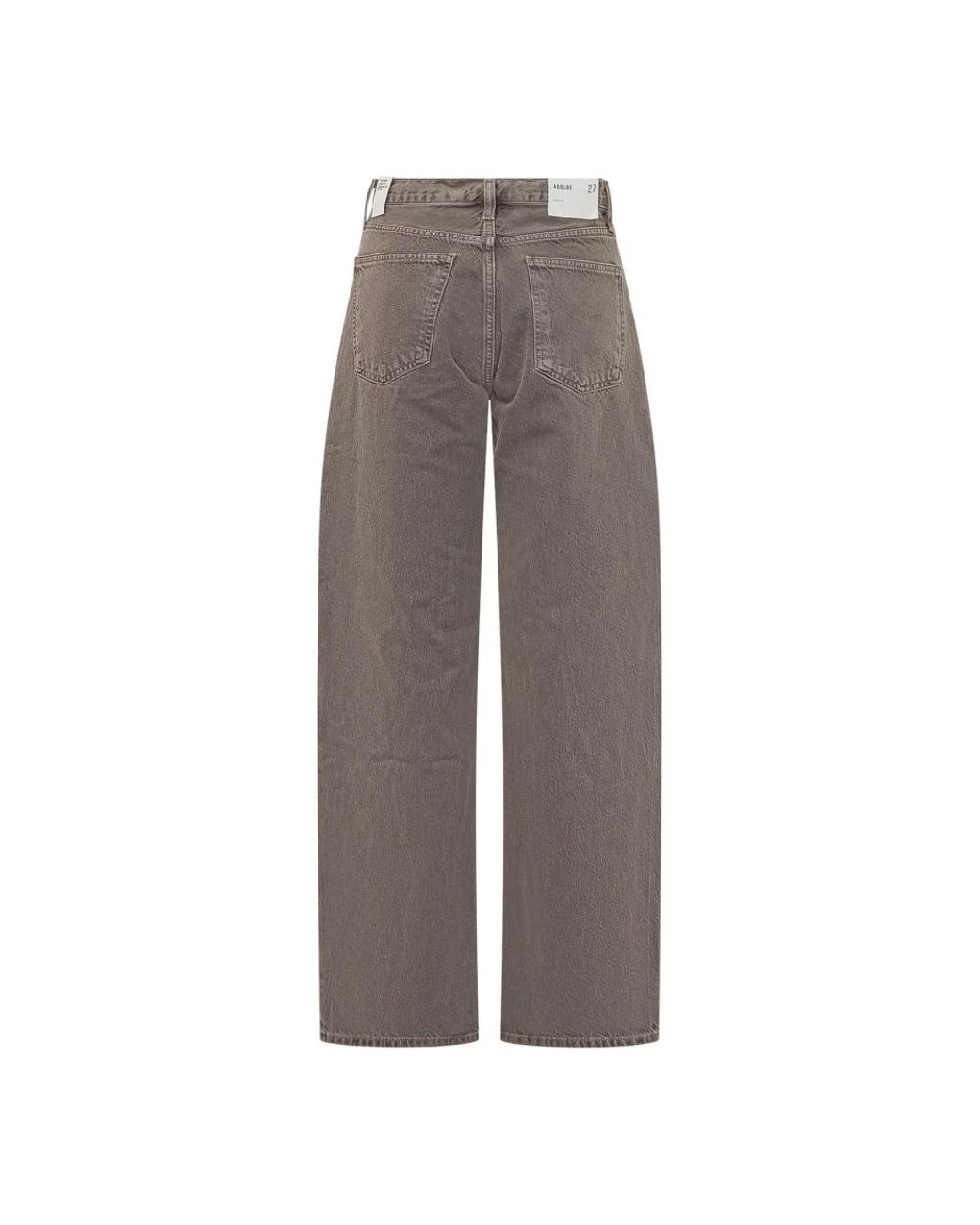 Agolde Gray Wide Jeans