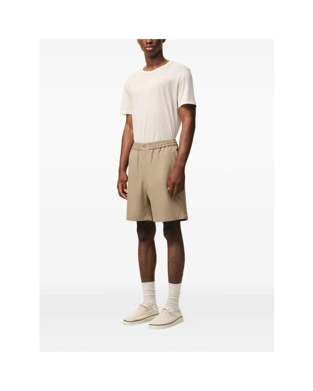 AMI Natural Casual Shorts for men