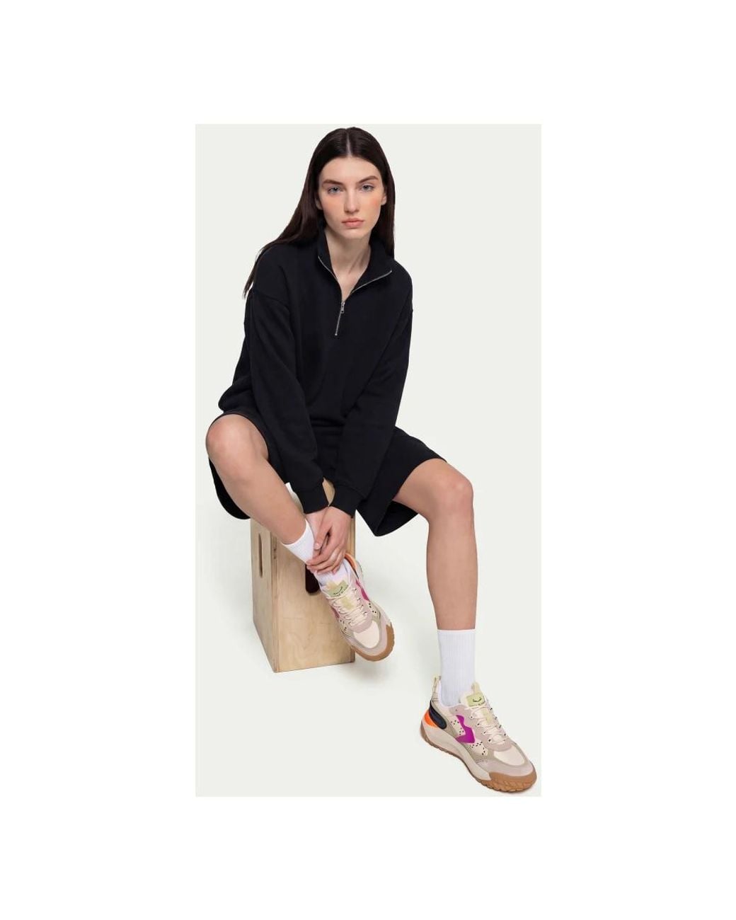 Voile Blanche Pink Sneakers