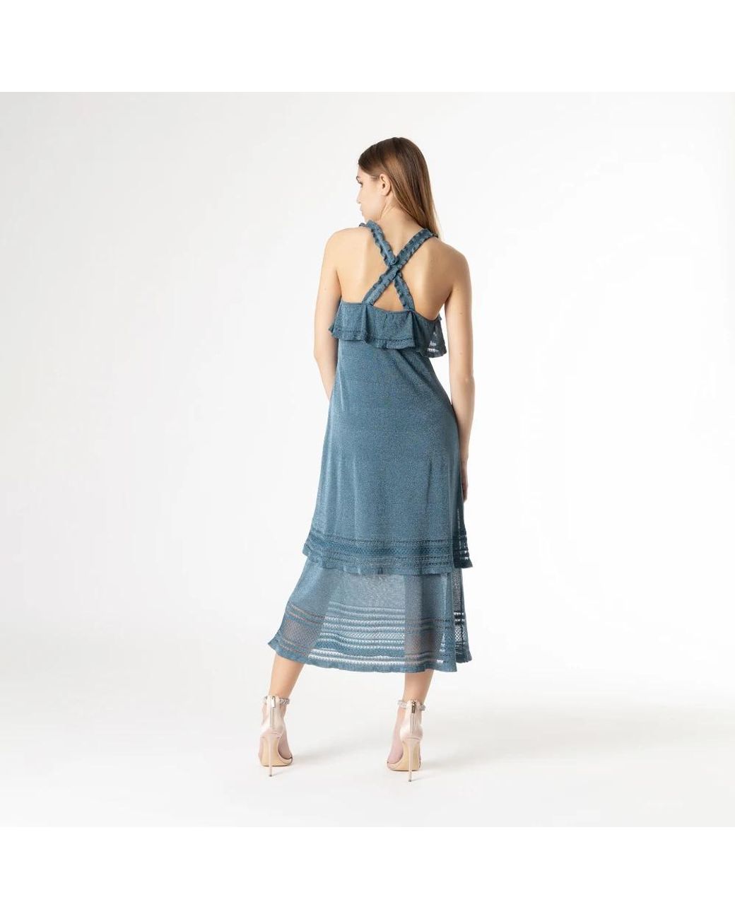 Missoni Blue Maxi Dresses