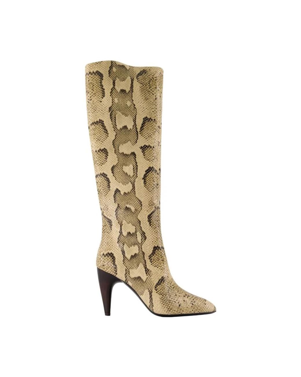 Isabel Marant Metallic Heeled Boots