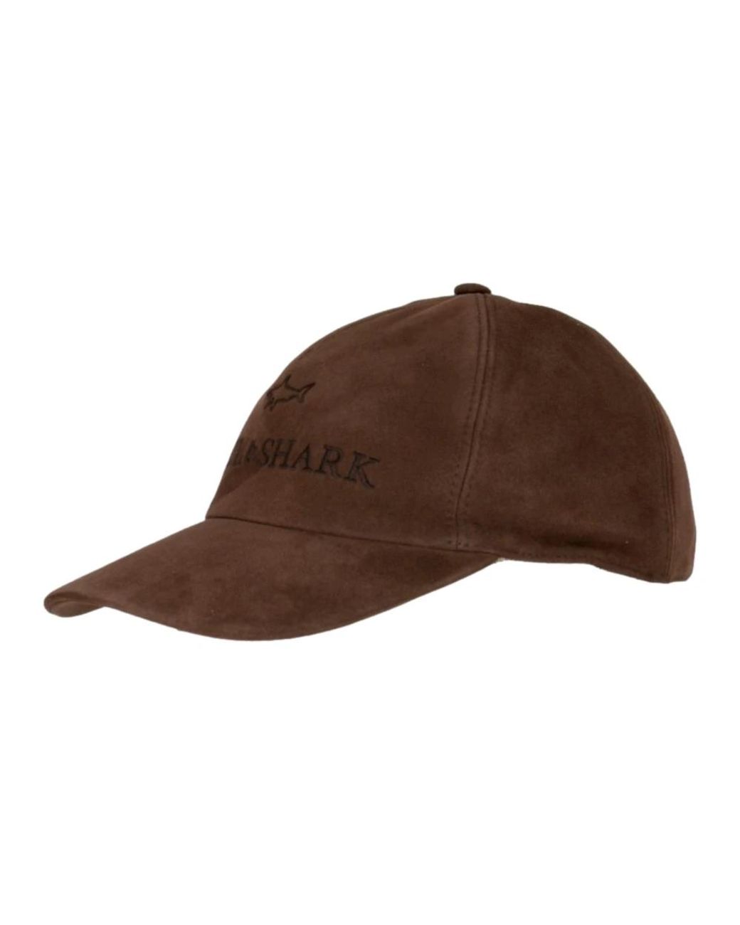 Paul & Shark Accessoires ,Bruin ,Leer Bruine Aqualeather Baseball Cap in het Brown voor heren