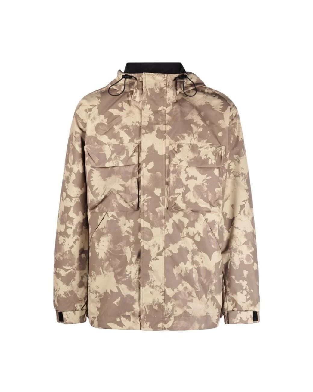 Calvin Klein Jassen ,Polyester Lichtgewicht Polyester Windbreaker Jas in het Natural voor heren