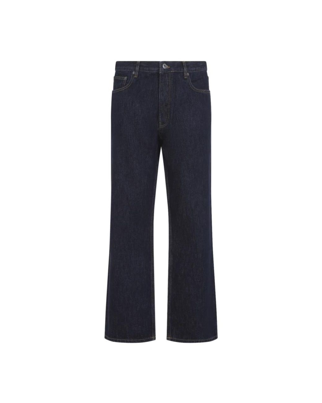 Off-White c/o Virgil Abloh Blue Straight Fit Jeans for men