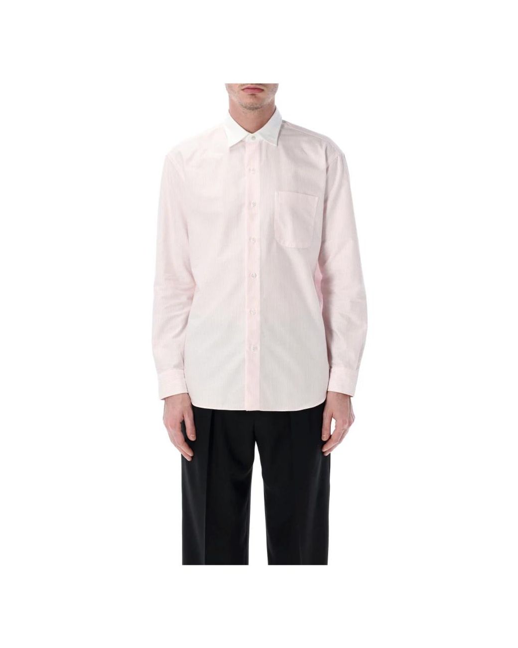 Salvatore Piccolo Pink Casual Shirts for men