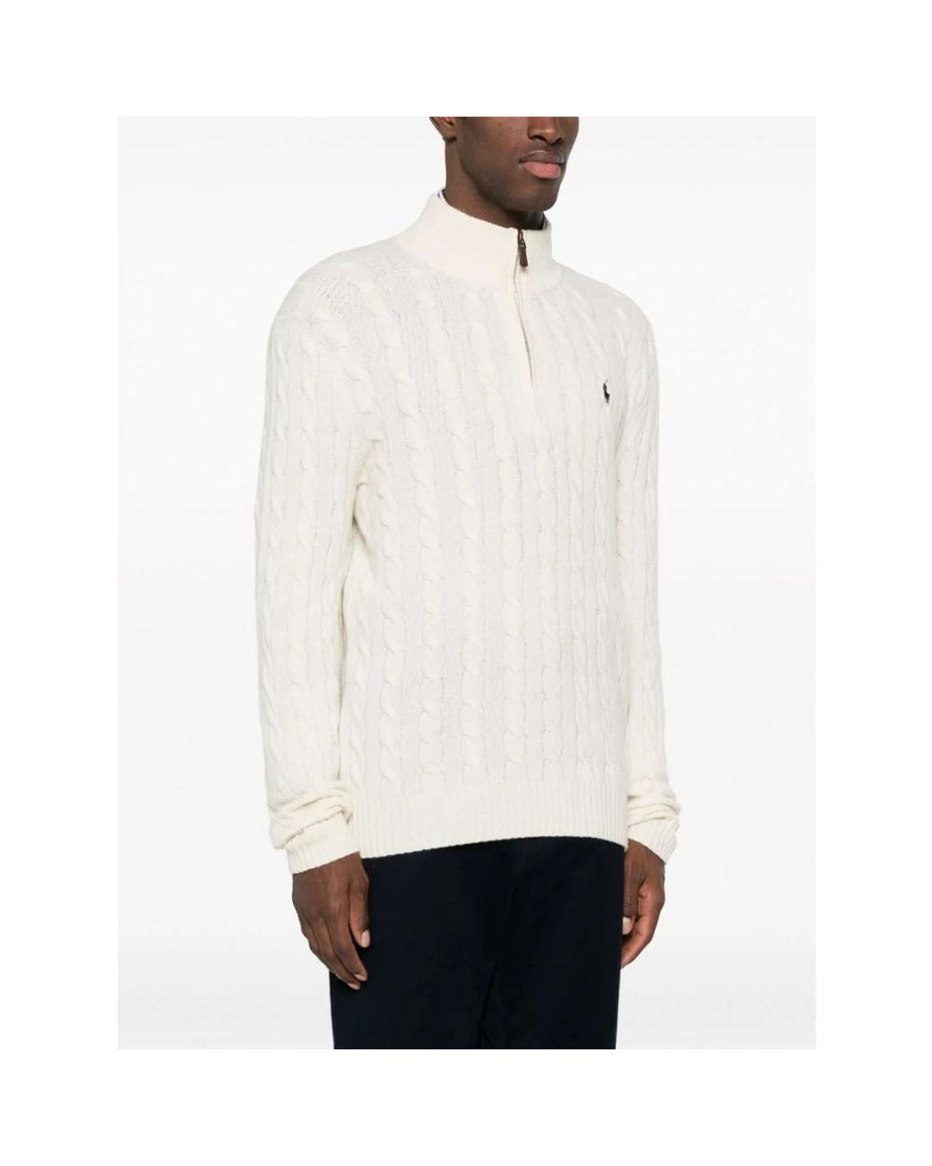 Polo Ralph Lauren White Zip-Throughs for men