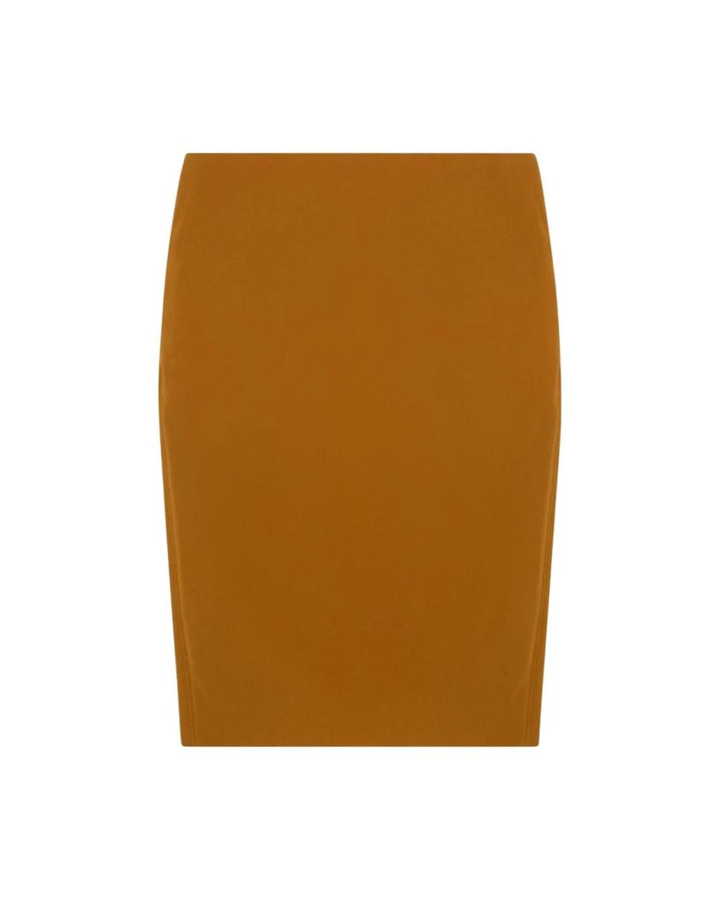 Saint Laurent Brown Pencil Skirts