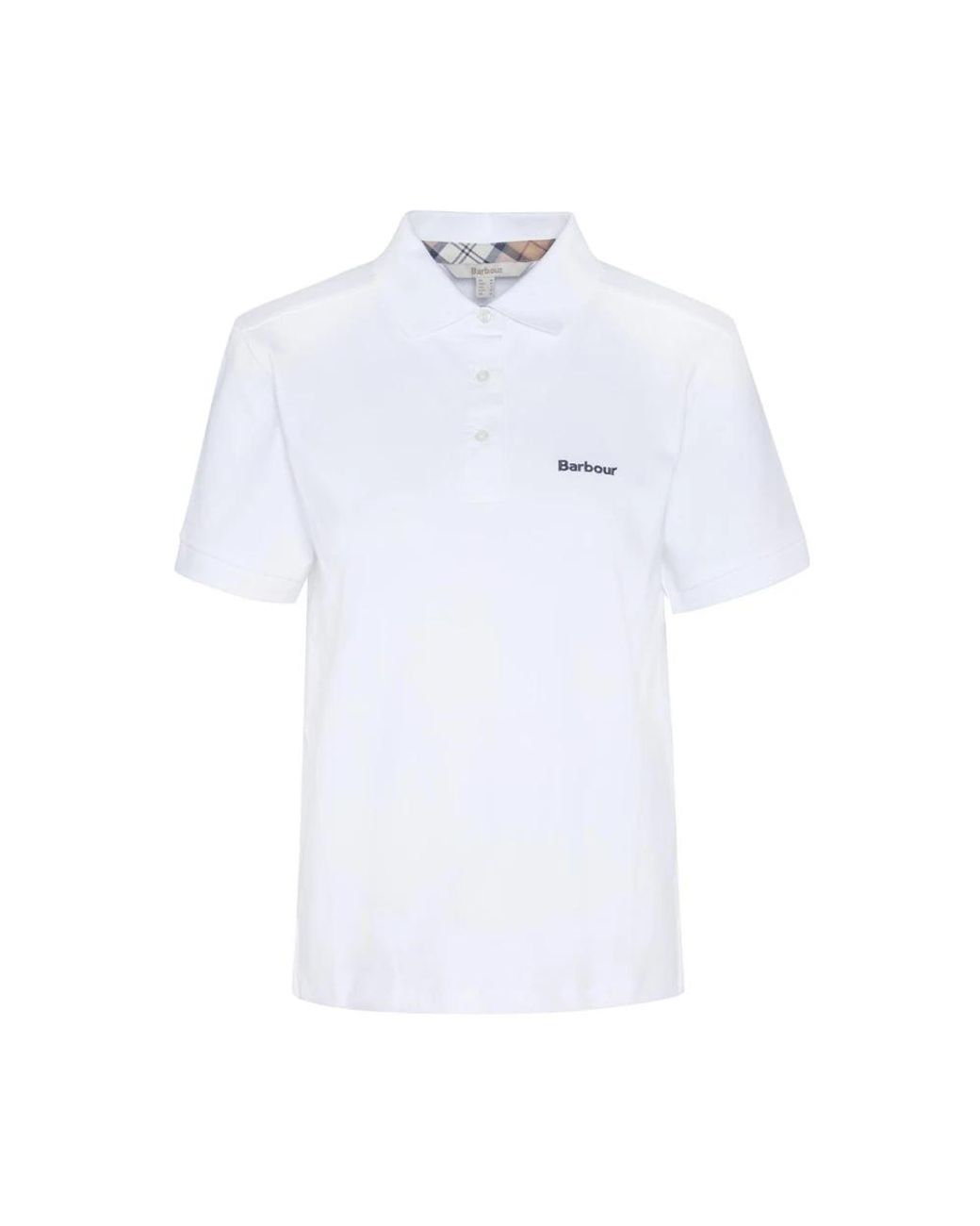 Barbour White Polo Shirts