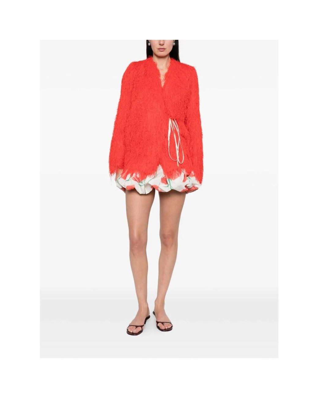 KENZO Red Short Skirts