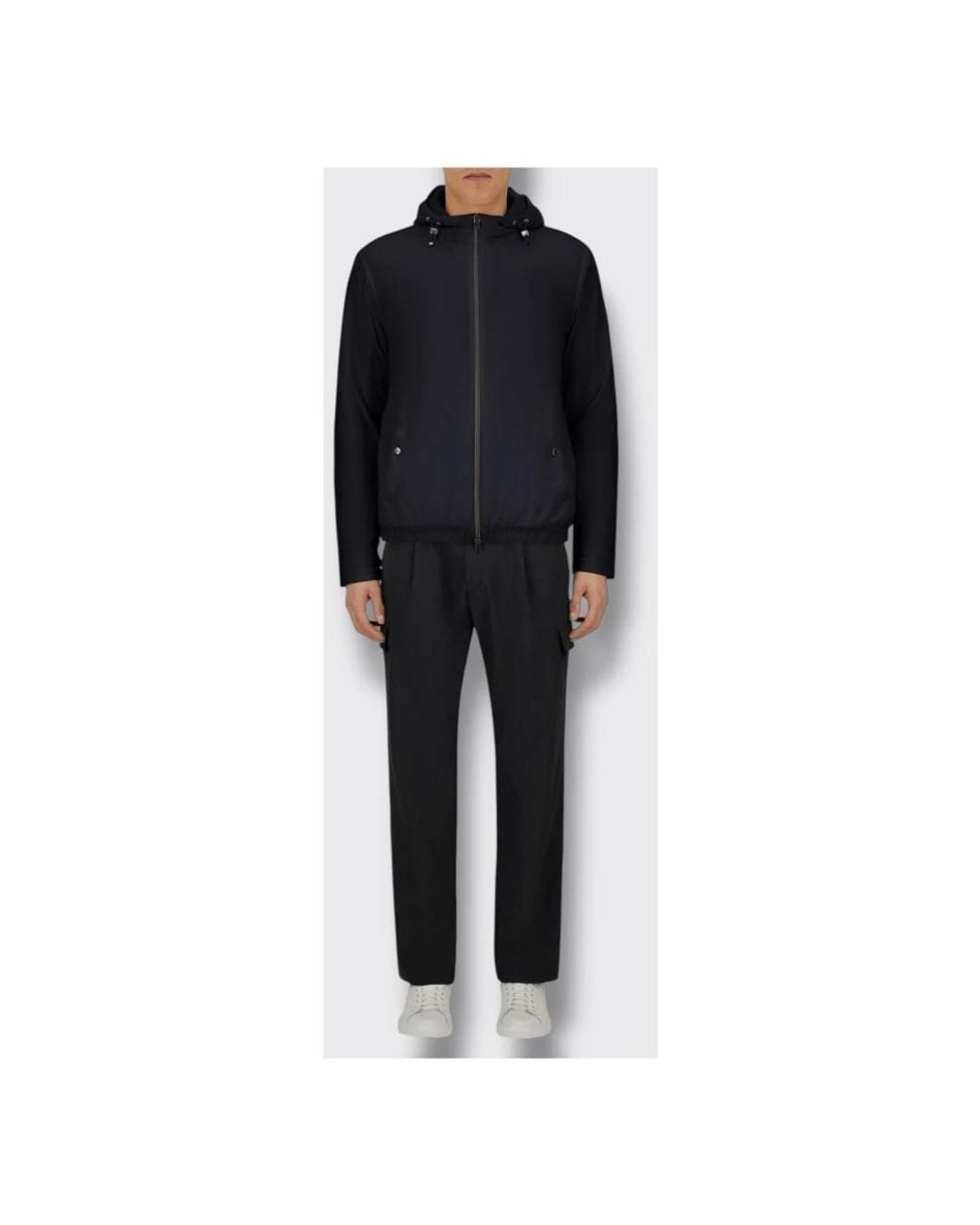 Herno Blue Light Jackets for men