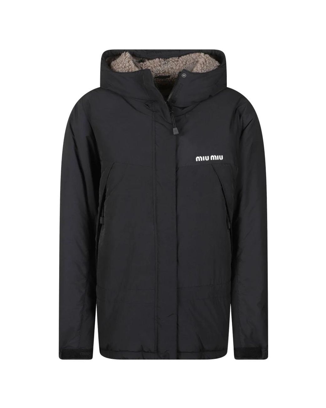 Miu Miu Black Winter Jackets