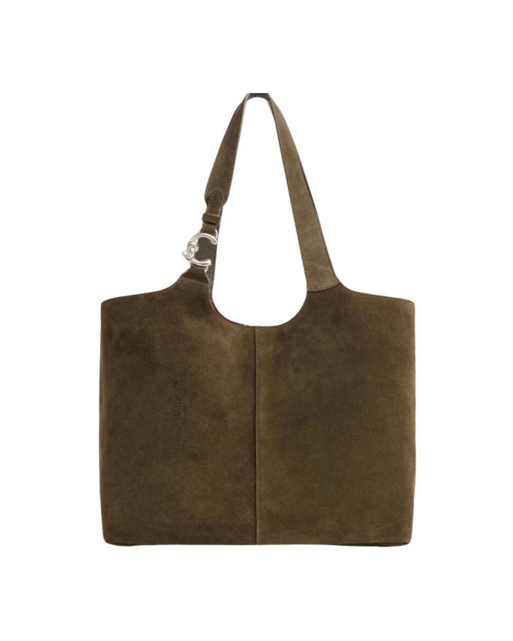 Coccinelle Brown Shopping Bags