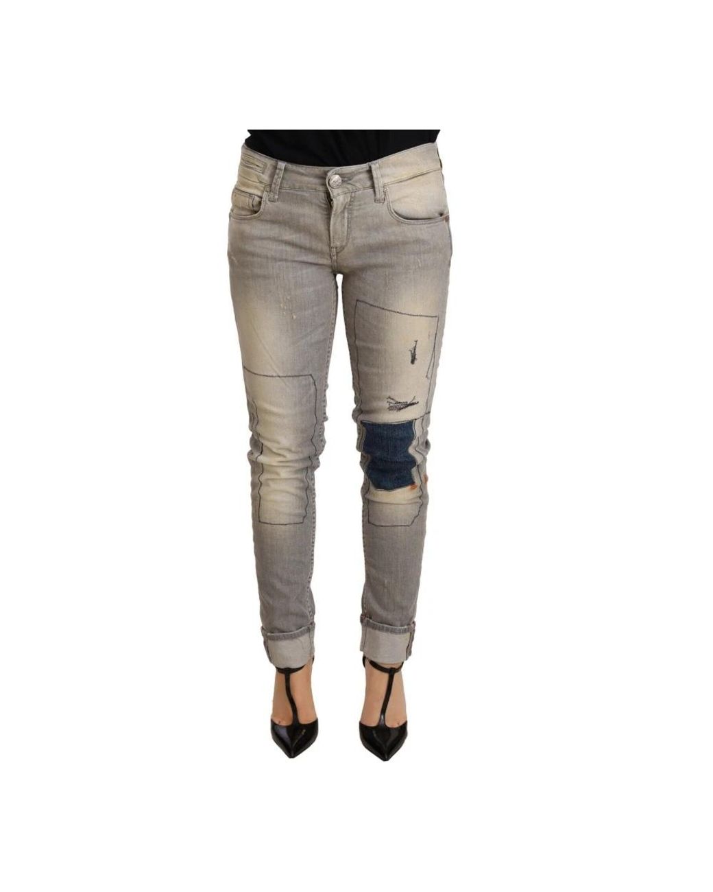 Acht Gray Slim-Fit Jeans