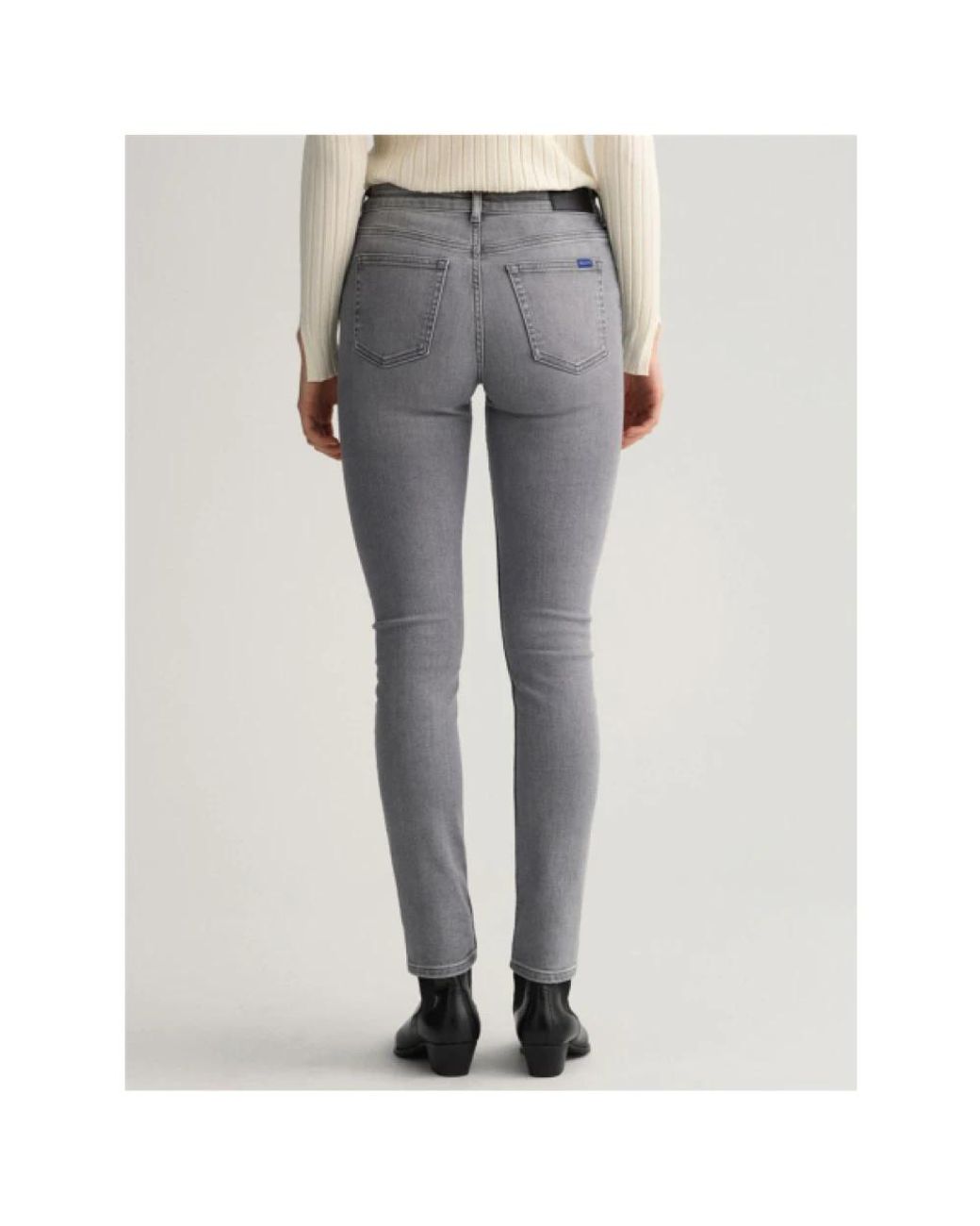 Gant Gray Skinny Fit Jeans