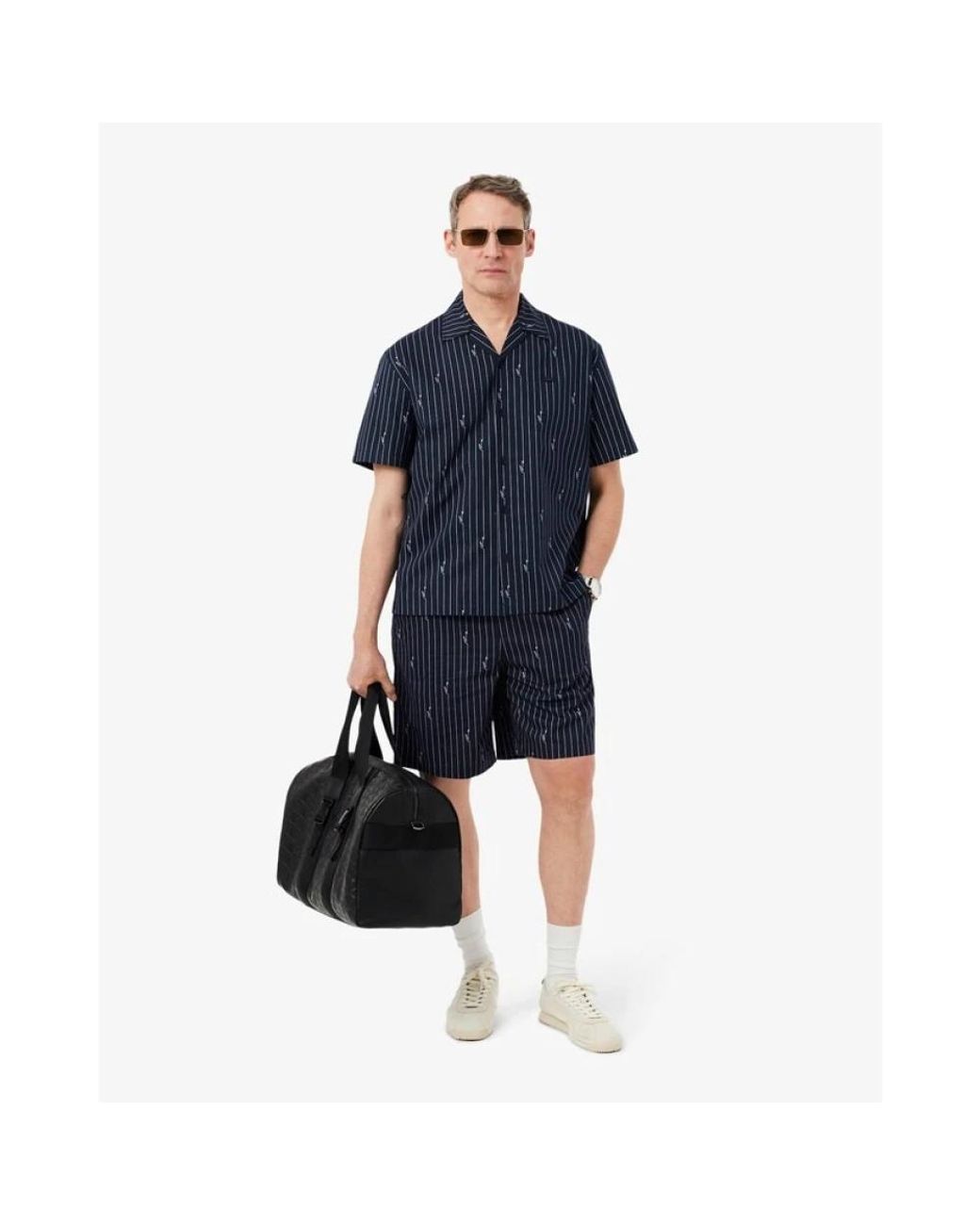 Lacoste Blue Short Sleeve Shirts for men