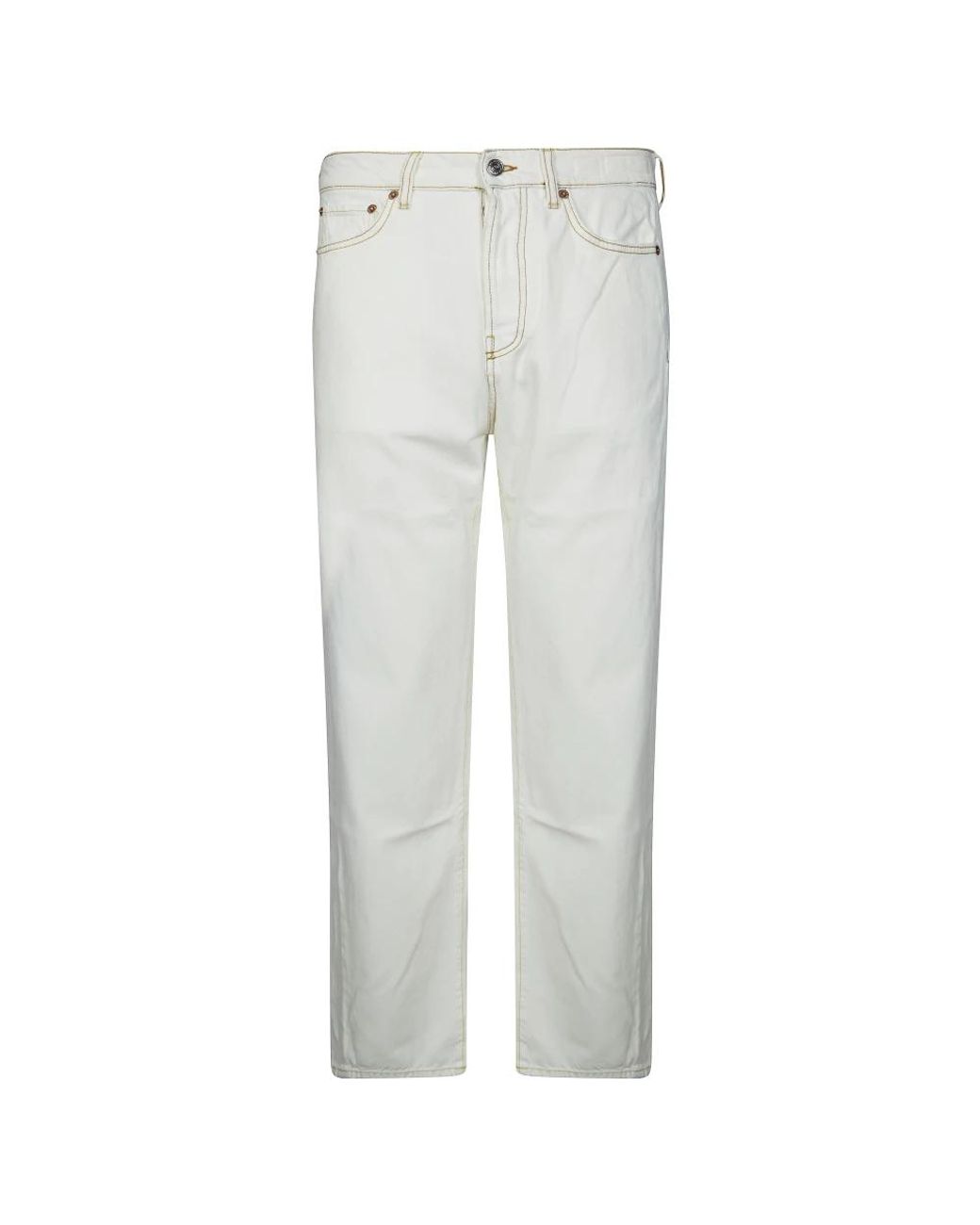 Department 5 Gray Straight Fit Jeans for men
