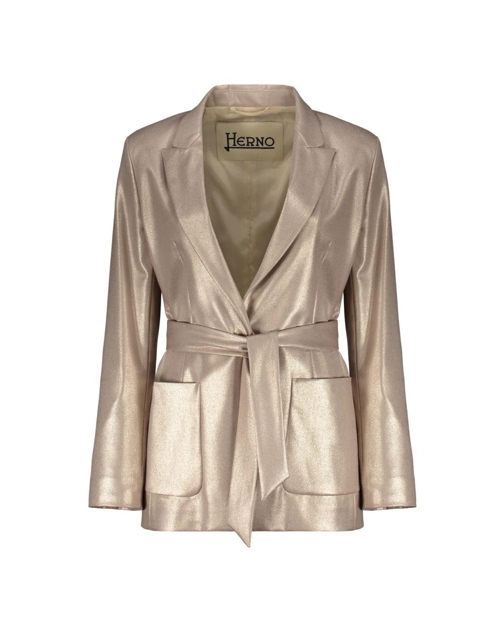 Herno Natural Blazers