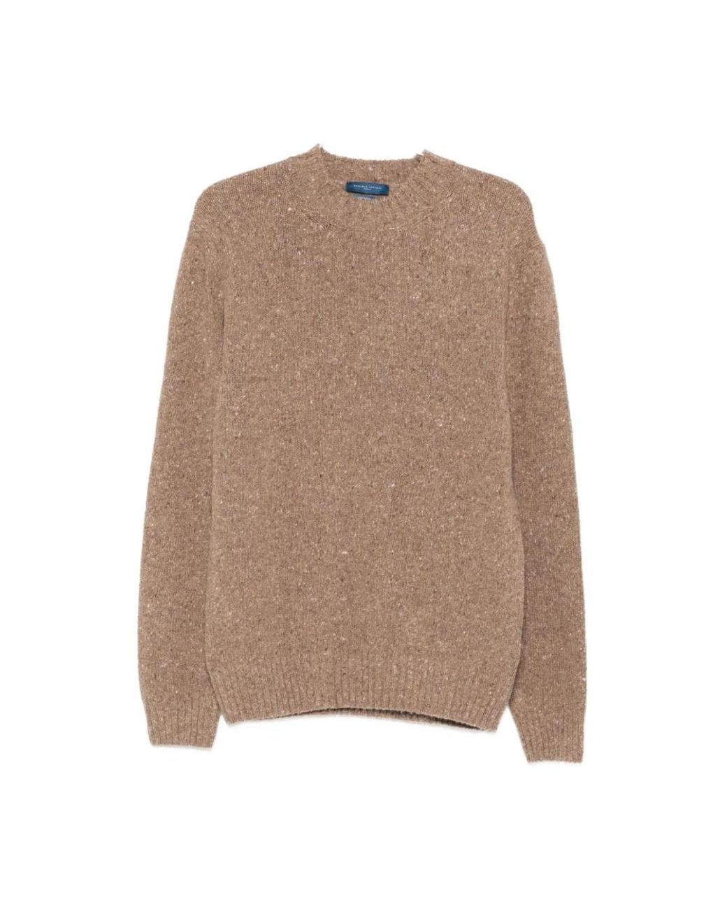 Daniele Fiesoli Brown Round-Neck Knitwear for men