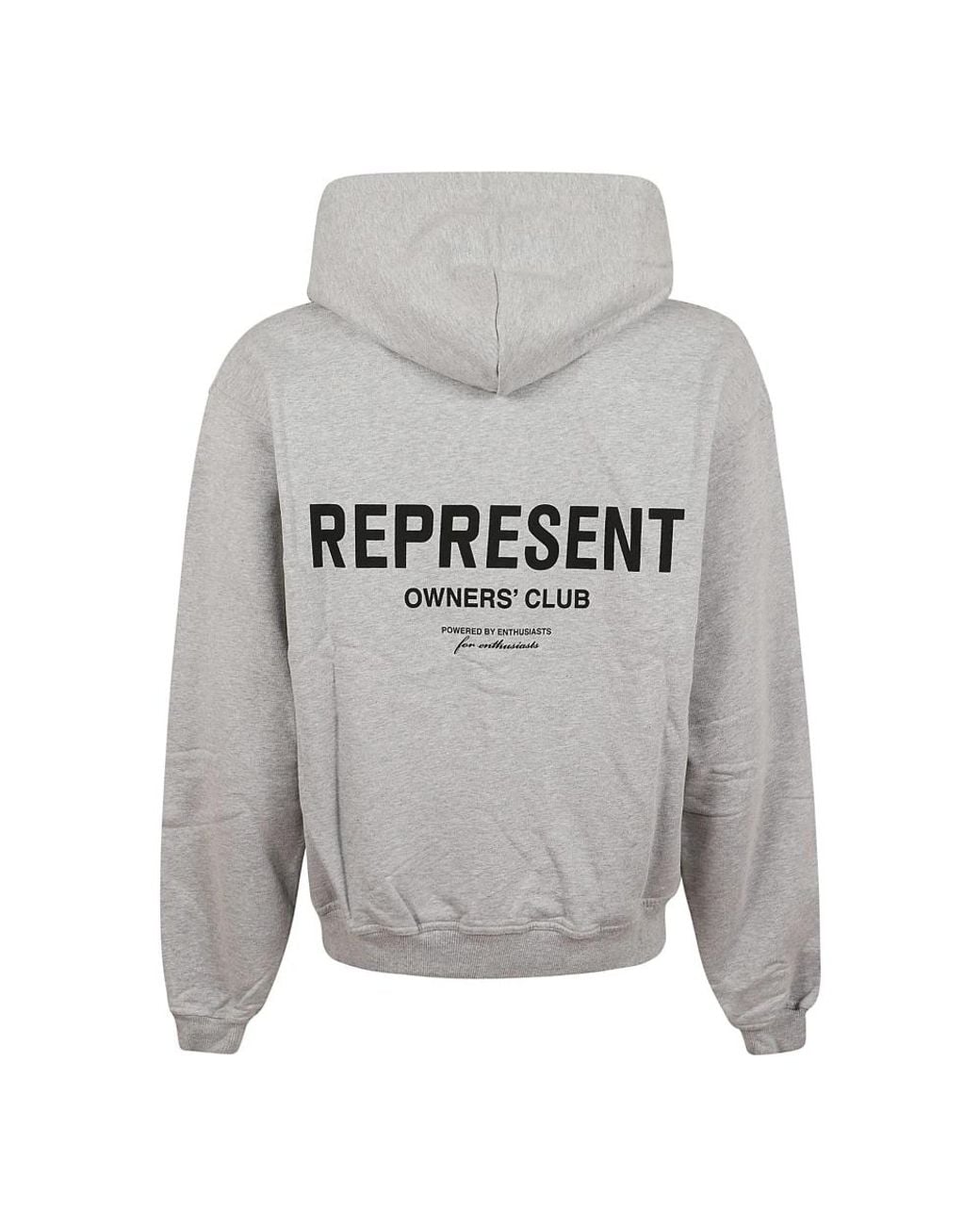 Represent Gray Zip-Throughs for men
