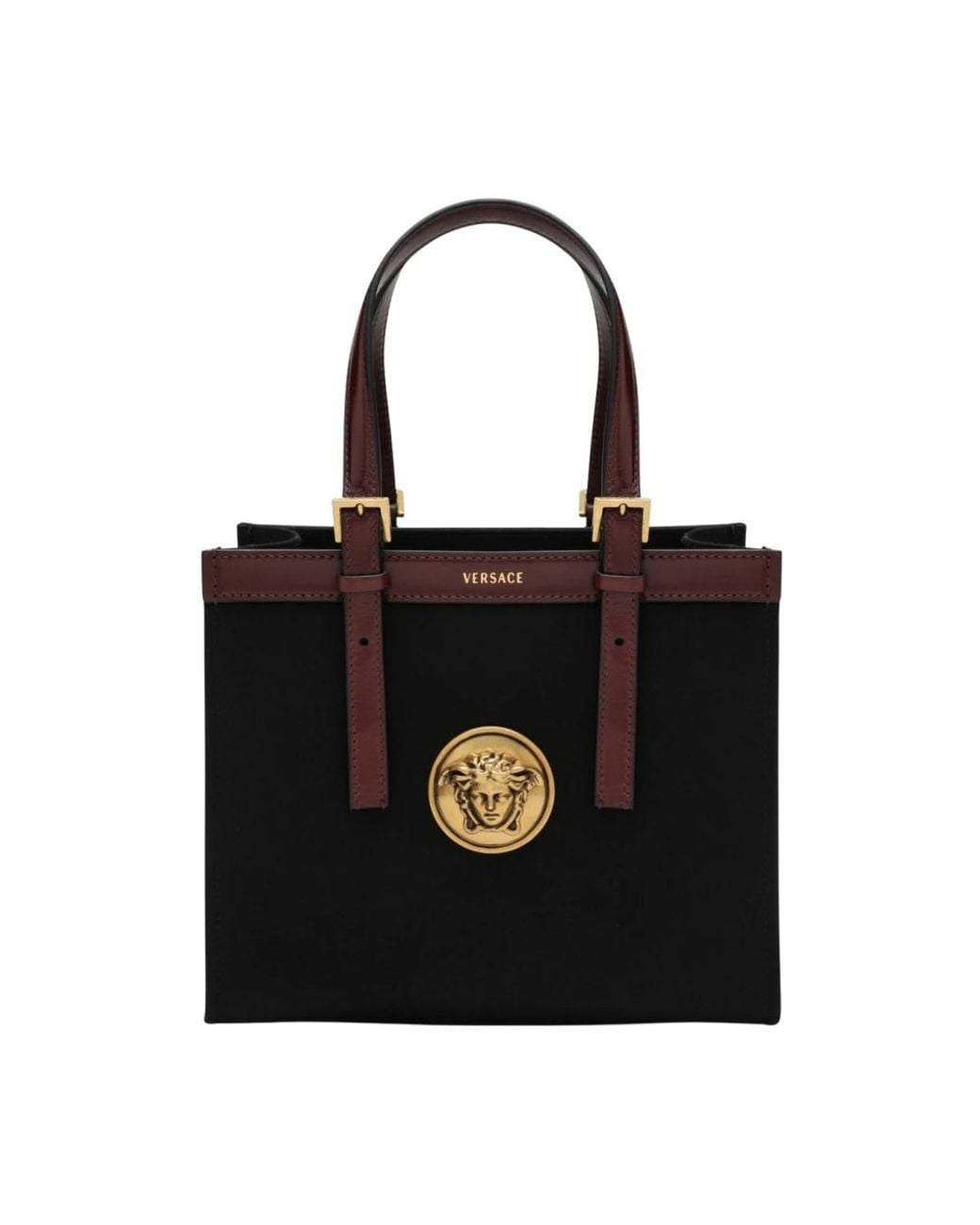 Versace Black Shopping Bags