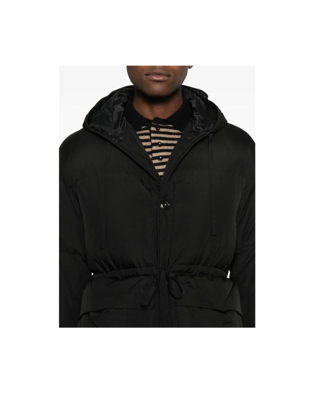 TONYWACK Black Winter Jackets for men