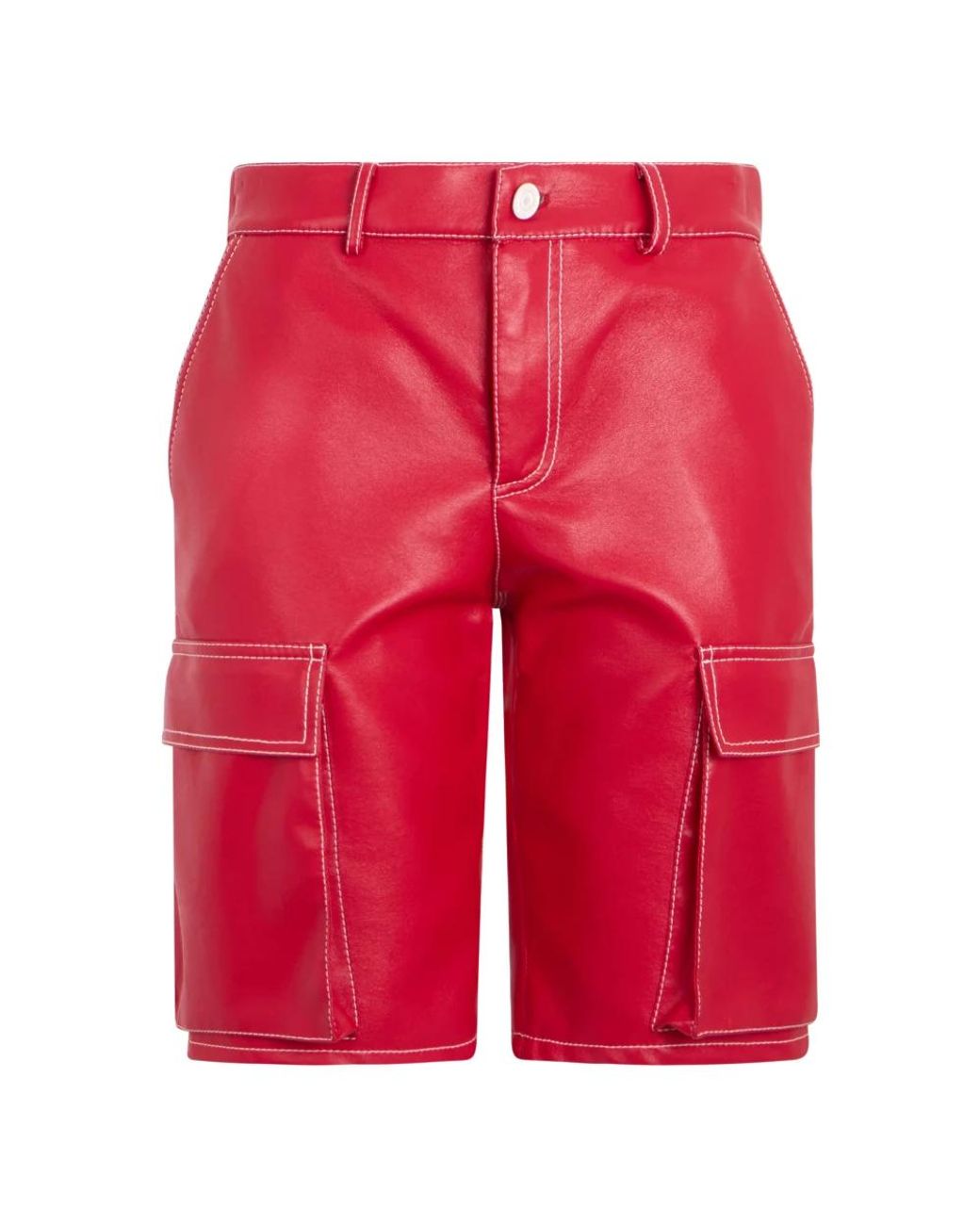 Philosophy Di Lorenzo Serafini Red Casual Shorts