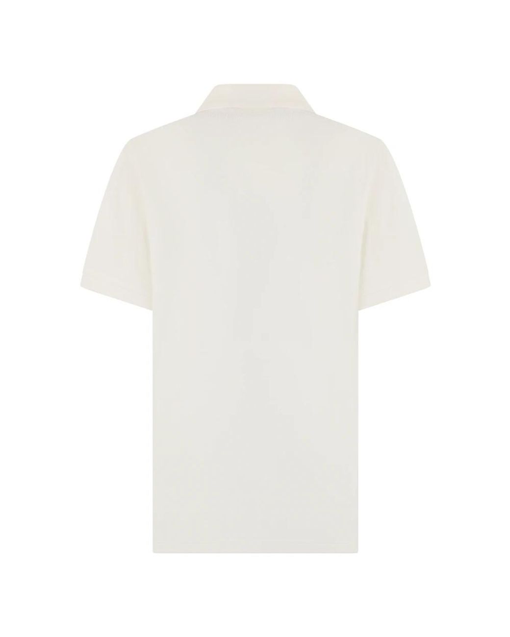 Moncler White Polo Shirts for men