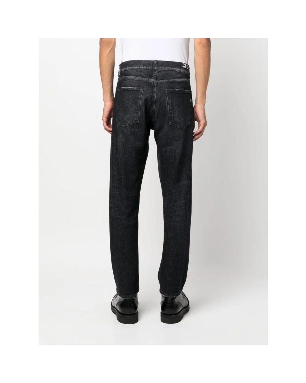 Dondup Black Slim Fit Jeans for men