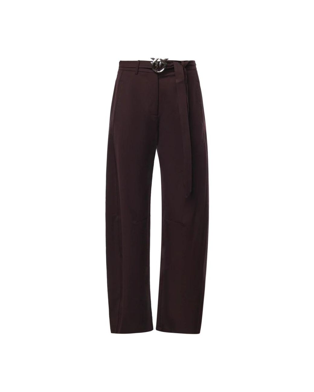 Pinko Brown Wide Trousers
