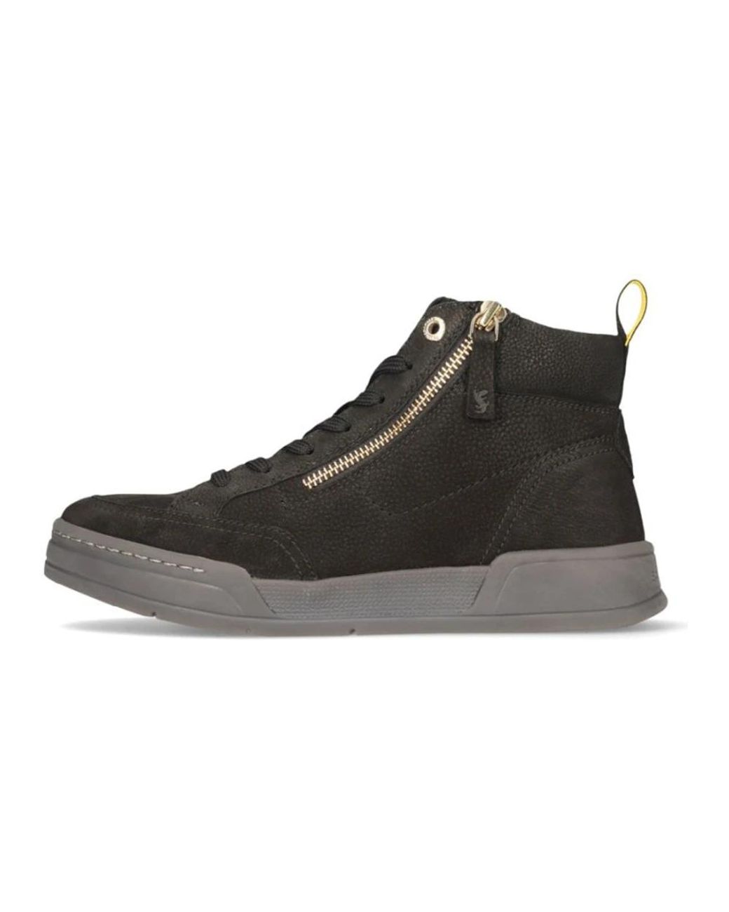 Salamander Black Lace-Up Boots