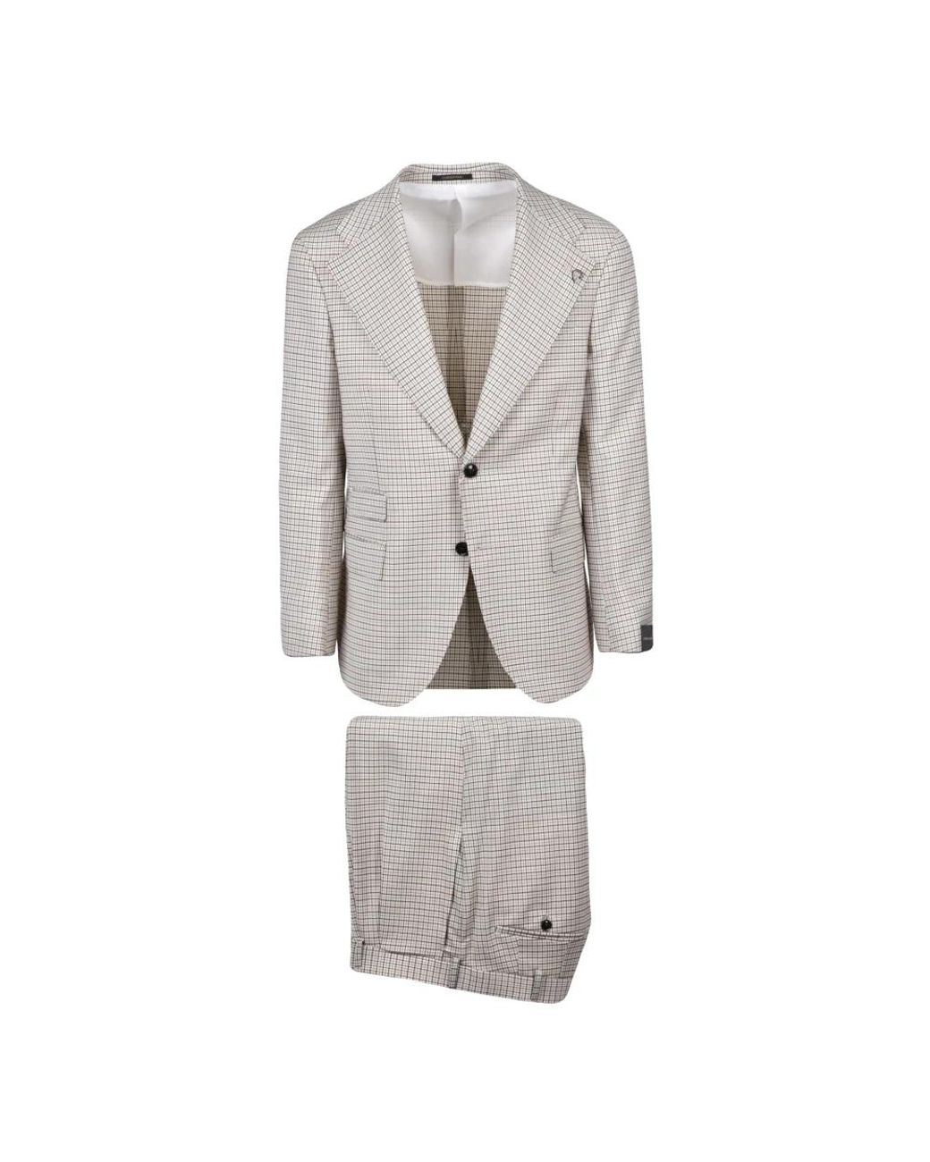 Single Breasted Suits Gabriele Pasini pour homme en coloris Gray