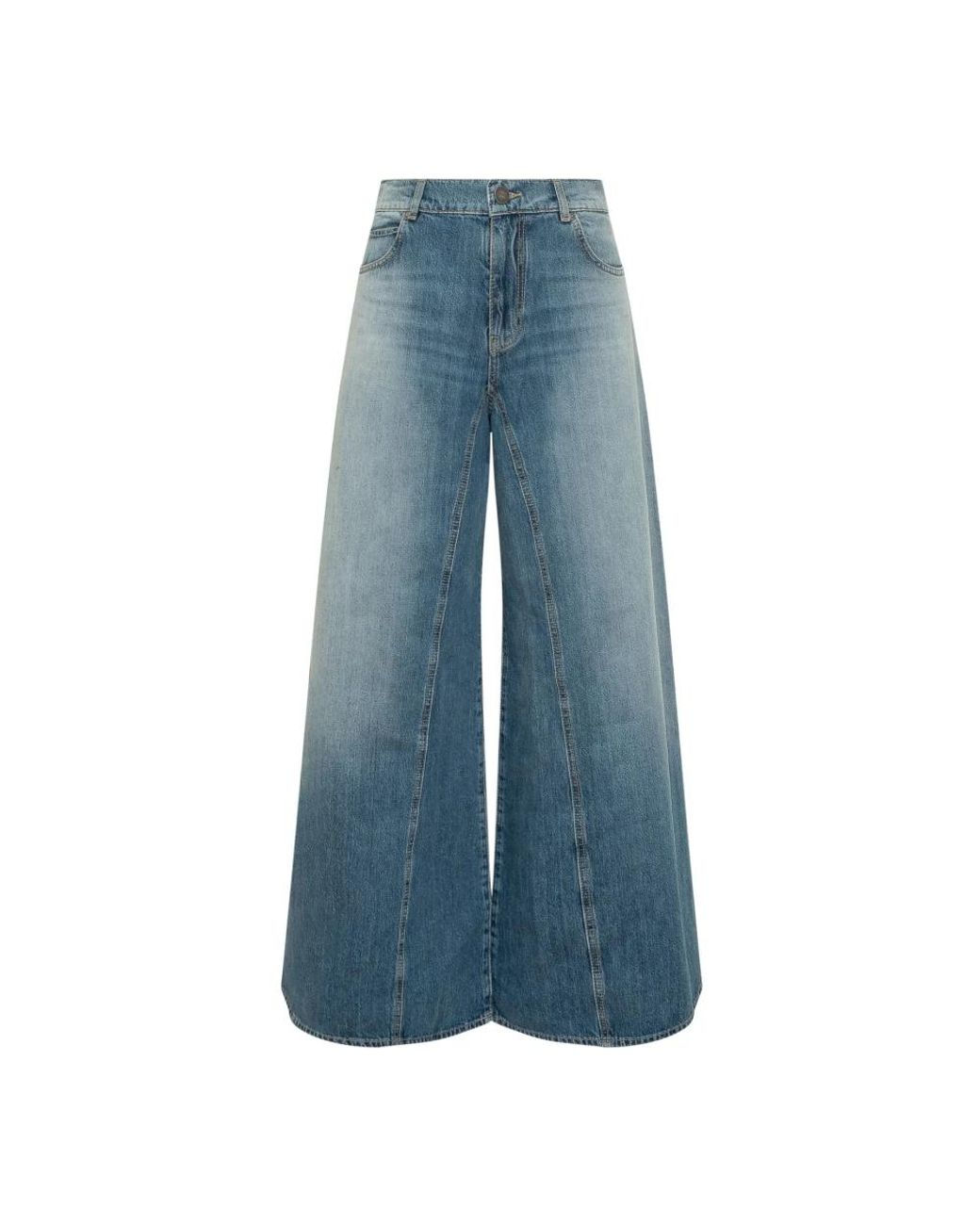 Pinko Blue Wide Jeans