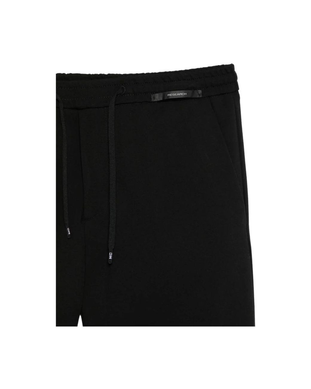 Michael Coal Black Sweatpants for men