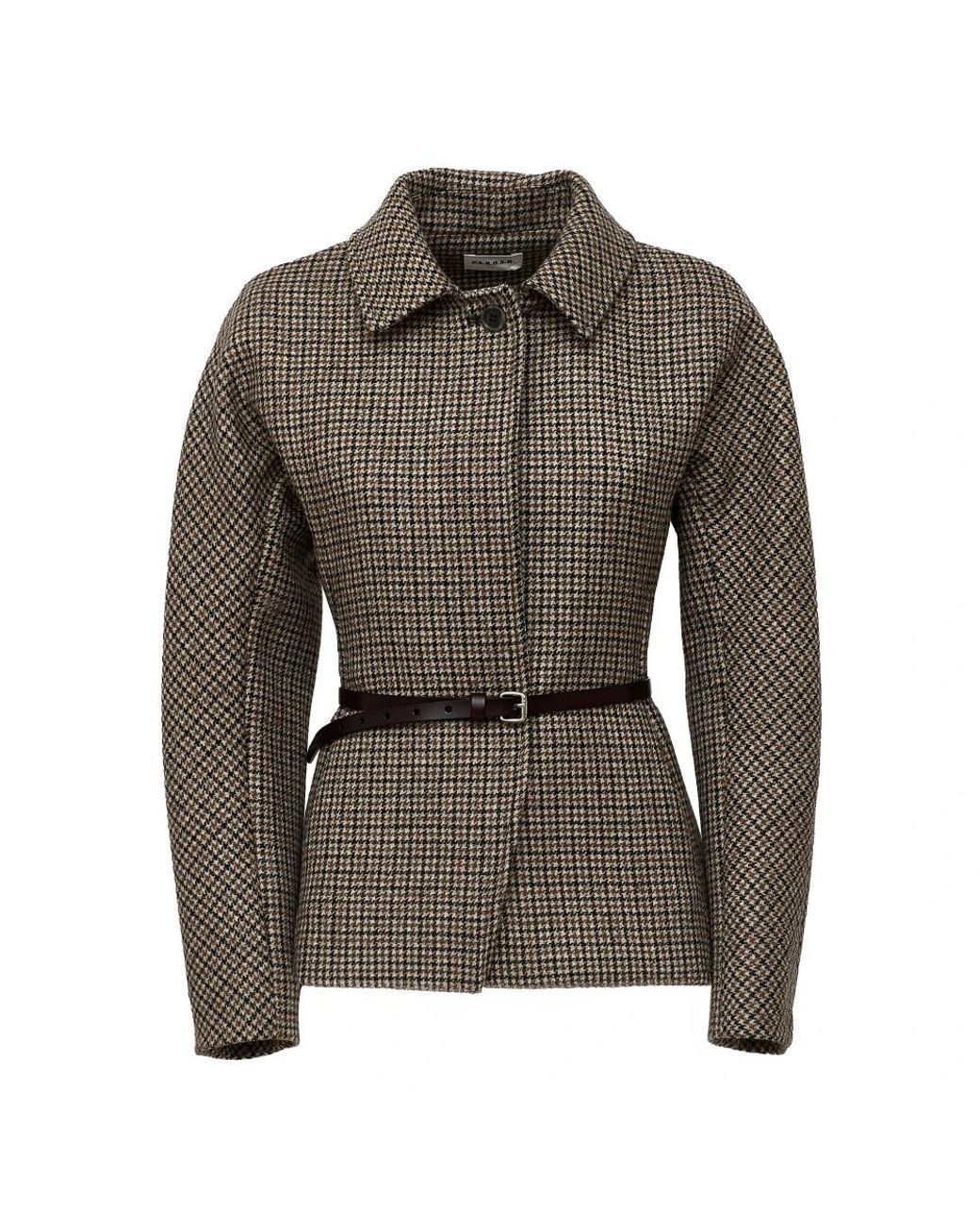 P.A.R.O.S.H. Pied-De-Poule Blazer in het Brown