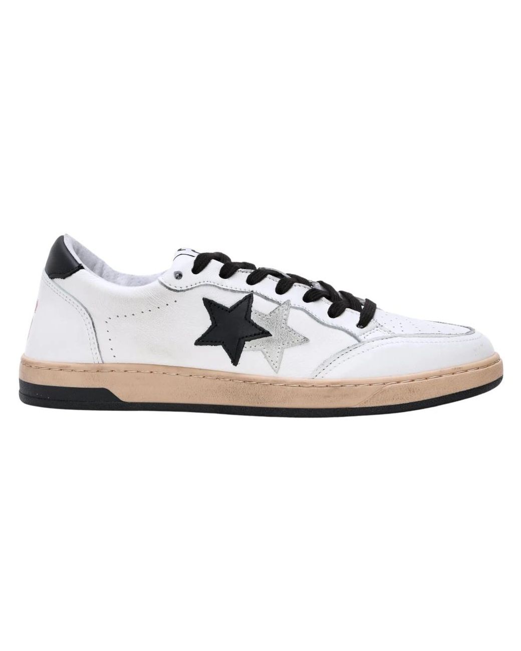 2 Star White Sneakers for men