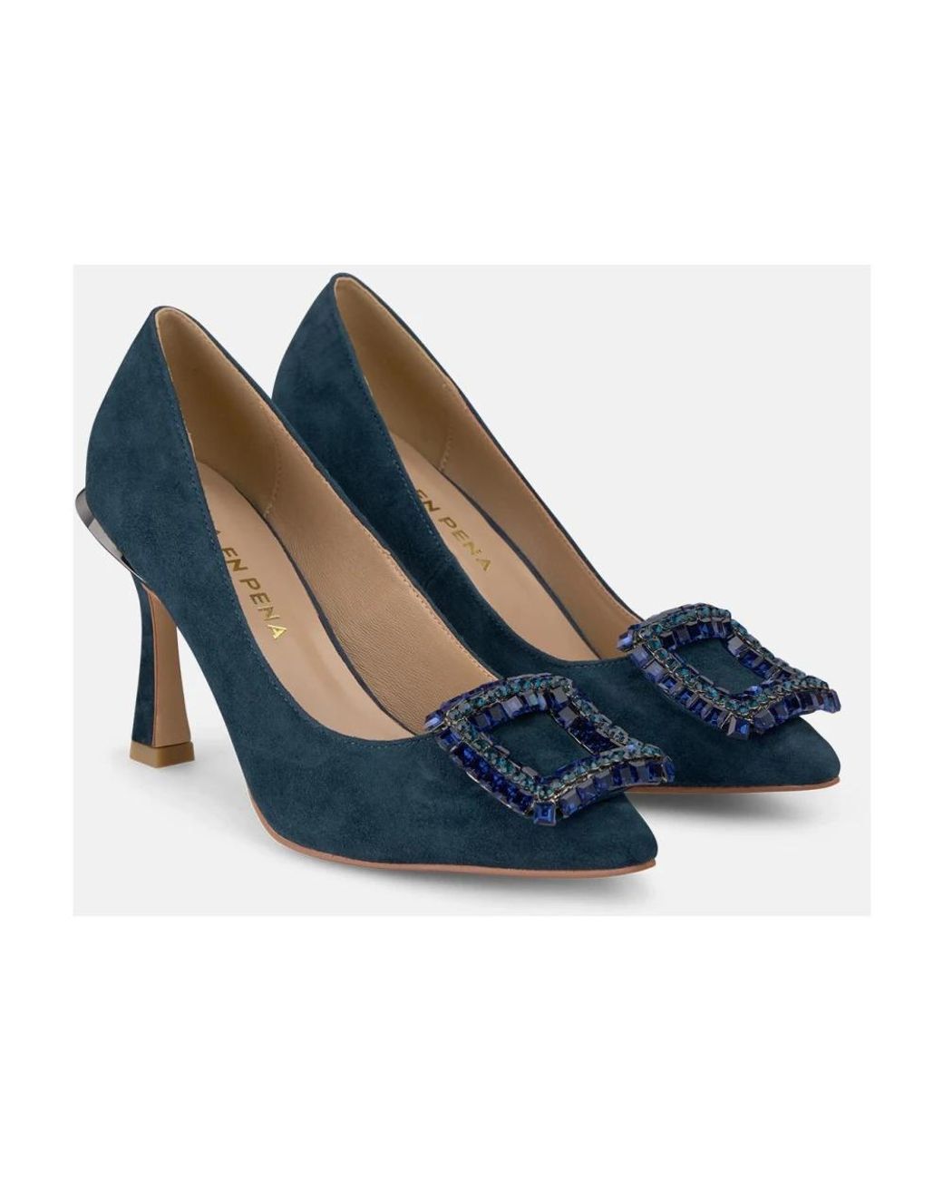 Alma En Pena. Blue Pumps