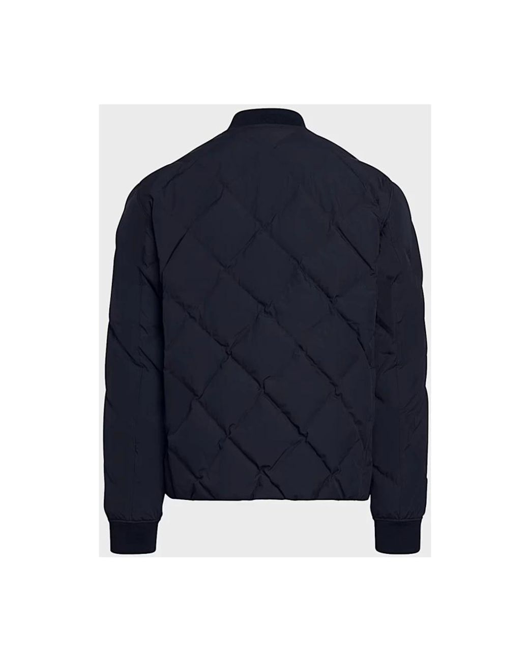 ALPHATAURI Blue Bomber Jackets for men