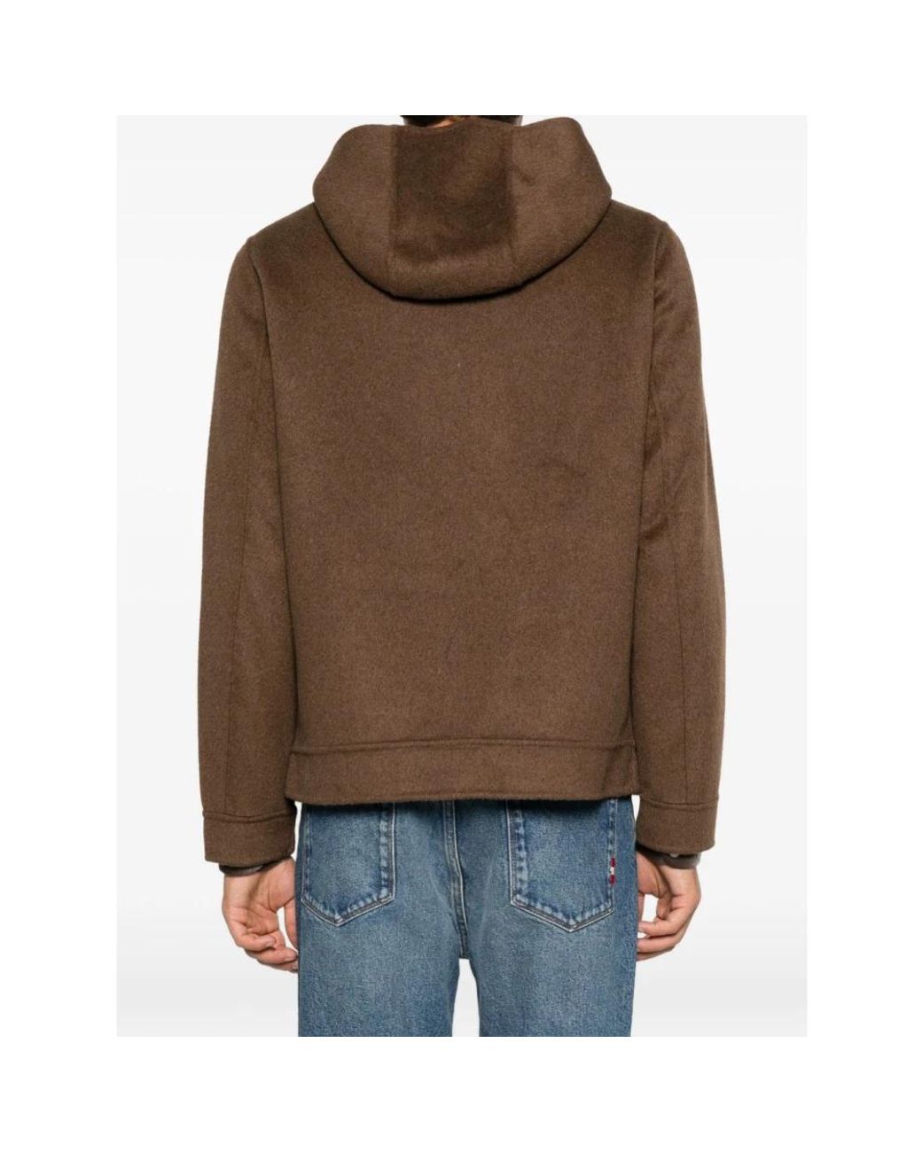 Woolrich Brown Zip-Throughs for men