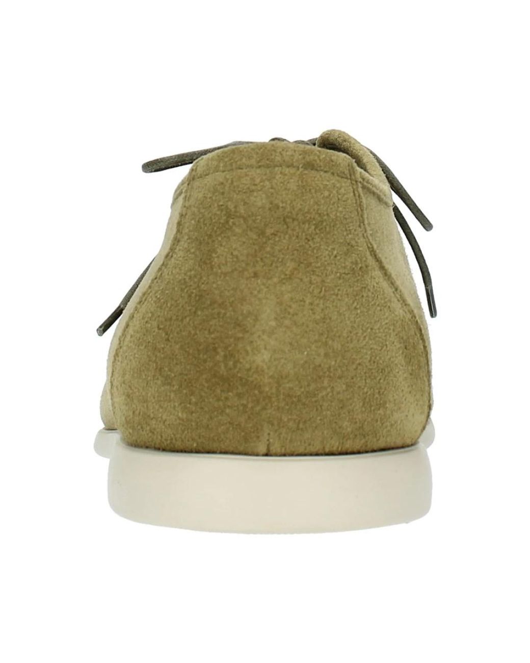 Pantanetti Green Laced Shoes for men